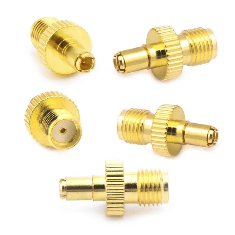 5 Peças Adaptador de Conector SMA Fêmea para TS9 Macho, SMA Fêmea para TS9 Macho