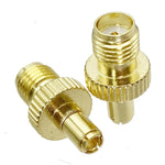 5 Peças Adaptador de Conector SMA Fêmea para TS9 Macho, SMA Fêmea para TS9 Macho