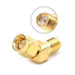 Adaptador Conector Cónico FPV SMA Macho para SMA Fêmea 45 Graus 135 Graus