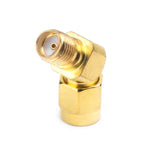 Adaptador Conector Cónico FPV SMA Macho para SMA Fêmea 45 Graus 135 Graus