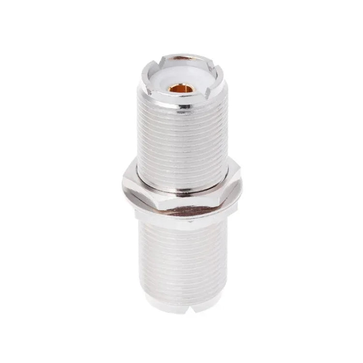 Adaptador de Conector UHFKKY UHF Fêmea para Fêmea, Versão de Extensão