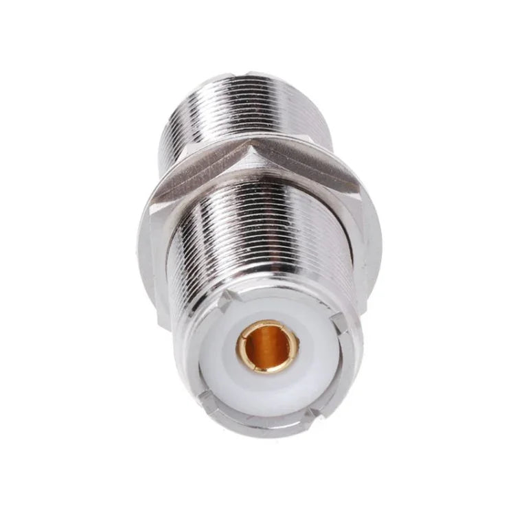 Adaptador de Conector UHFKKY UHF Fêmea para Fêmea, Versão de Extensão