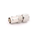Adaptador de Conector BNC Fêmea para Mini UHF Macho