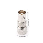 Adaptador de Conector BNC Fêmea para Mini UHF Macho
