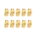 10 Peças Conectores RF de Montagem em Clipe PCB Jack SMA Fêmea 1.6mm