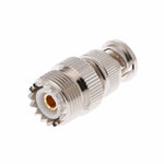 Adaptador RF Plug Macho BNC para UHF SO239 UHF SO239 PL-259 Jack Fêmea