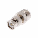 Adaptador RF Plug Macho BNC para UHF SO239 UHF SO239 PL-259 Jack Fêmea