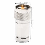 Adaptador de Abraçadeira UHF Macho PL259