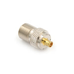 Adaptador Conector Fêmea BNC para Plugue Macho MCX Mini Jack
