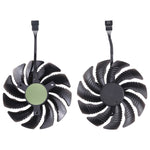 1 par de ventoinhas de arrefecimento de 88MM com 4 pinos para placa gráfica de computador para Gigabyte GeForce GTX1060 1070 GTX1050ti GTX960 RX570 RX470