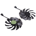 1 par de ventoinhas de arrefecimento de 88MM com 4 pinos para placa gráfica de computador para Gigabyte GeForce GTX1060 1070 GTX1050ti GTX960 RX570 RX470