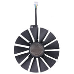T129215SM Ventoinha de Refrigeração VGA de 95MM para Computador para Asus Strix RX470 O4G Gaming 4 Pinos 13 Lâminas