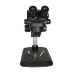 Microscópio Estéreo Binocular 0.7X-50X com Luz, 0.7X-50X (Preto), 0.7X-50X (Branco)