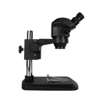 Microscópio Estéreo Binocular 0.7X-50X com Luz, 0.7X-50X (Preto), 0.7X-50X (Branco)
