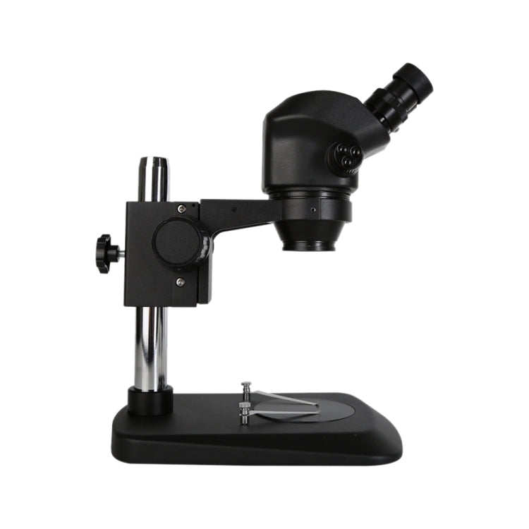Microscópio Estéreo Binocular 0.7X-50X com Luz, 0.7X-50X (Preto), 0.7X-50X (Branco)