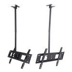 Suporte Universal de Parede e Teto para TV LCD de 32-65 polegadas com Altura e Ângulo Ajustáveis, Uso Duplo, Comprimento Retrátil: 2m, 2m