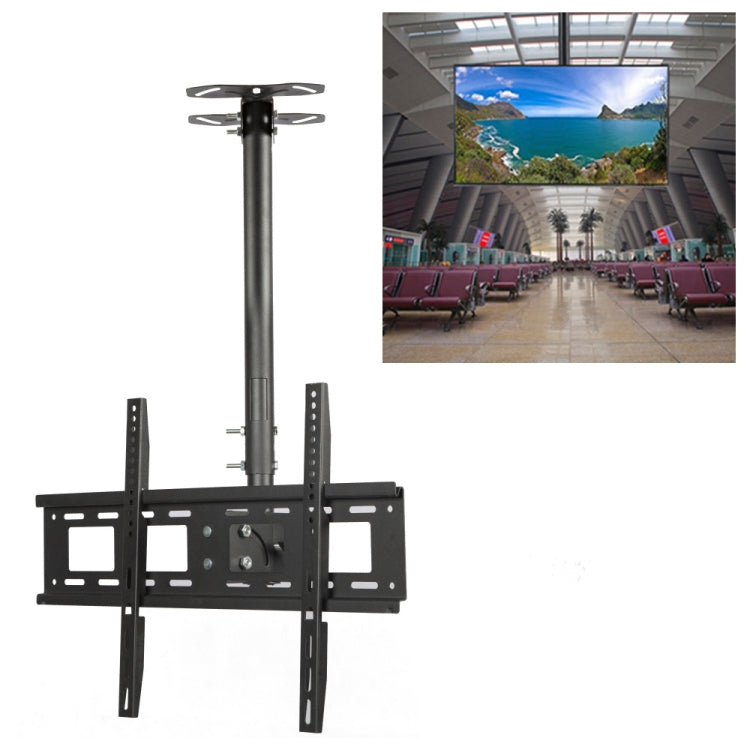 Suporte Universal de Parede e Teto para TV LCD de 32-70 polegadas com Altura e Ângulo Ajustáveis, Uso Duplo, Comprimento Retrátil: 1m, 1m
