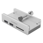 ORICO MH2AC-U3 Hub USB3.0 de 2 Portas com Clip e Leitor de Cartões SD