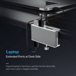 ORICO MH2AC-U3 Hub USB3.0 de 2 Portas com Clip e Leitor de Cartões SD