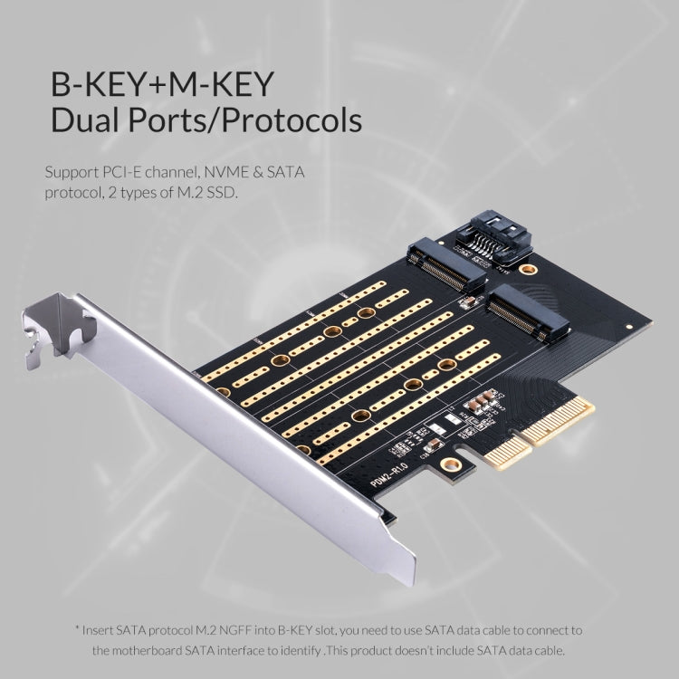 ORICO PDM2 M.2 NVME para PCI-E 3.0 X4 Placa de Expansão