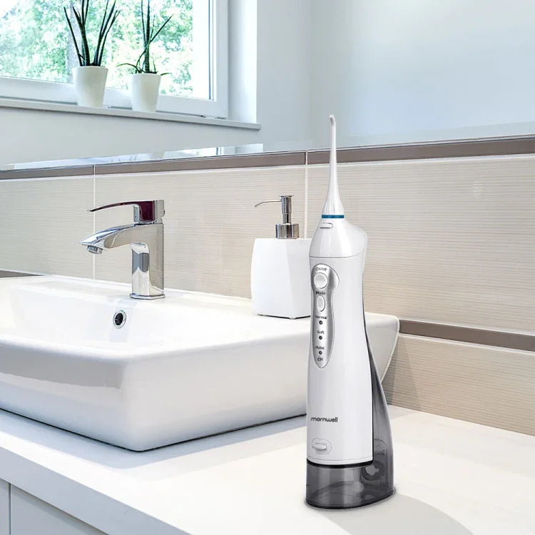 Mornwell D52 USB-Rechargeable water flosser  IPX7 Waterproof Oral Irrigator, D52