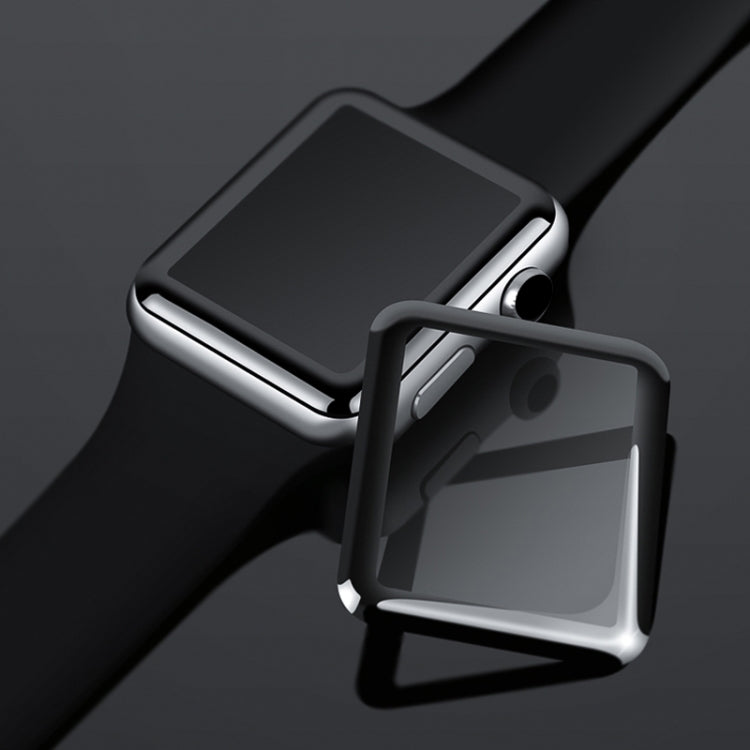 2 peças de película de vidro temperado 0,33mm 9H com borda arredondada 3D, Apple Watch Series 3 38mm, Apple Watch Series 3 40mm, Apple Watch Series 4 42mm, Apple Watch Series 4 44mm