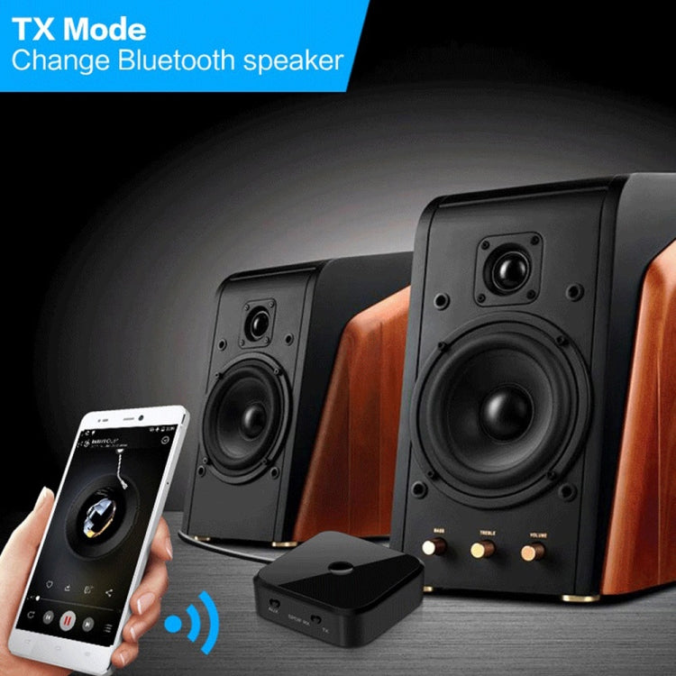 Receptor Bluetooth 5.0 de Fibra Óptica Transmissor Bluetooth CSR8670 2 em 1 Suporta APTX, preto