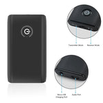 Adaptador Bluetooth B10S 5.0 Transmissor e Receptor Bluetooth 2 em 1, preto