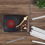 Coluna Bluetooth Estilo Retro, Antena FM Integrada de Alta Sensibilidade, Viagem de Longa Duração, T12 (Castanho)