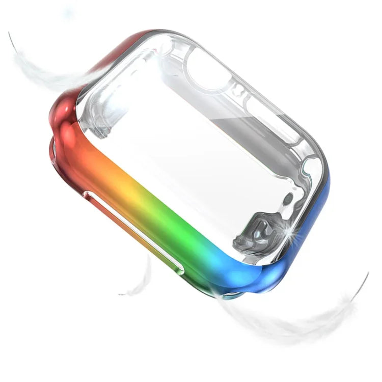 For Apple Watch Series 4/5/6 & Watch SE 1/2/3 44mm Gradient All-inclusive TPU Protective Case, For Apple Watch Series 5 & 4 44mm