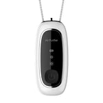 Purificador de Ar Portátil de Íons Negativos KY100A para Pendurar no Pescoço, Retangular Branco, Retangular Preto
