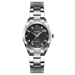 Relógio Feminino Skmei 1620 Delicado com Strass Criativo Casual Resistente à Água Relógio de Quartzo com Correia de Aço