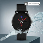 Relógio de Quartzo Masculino Skmei 9208 Casual Simples para Negócios e Desporto