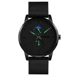 Relógio de Quartzo Masculino Skmei 9208 Casual Simples para Negócios e Desporto