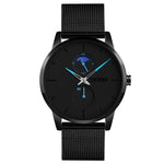 Relógio de Quartzo Masculino Skmei 9208 Casual Simples para Negócios e Desporto