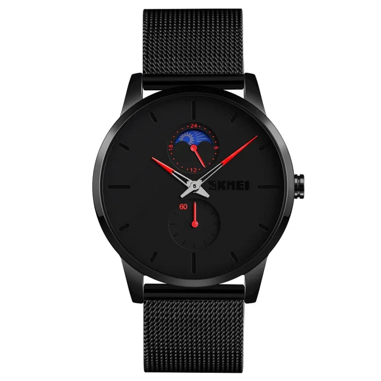 Relógio de Quartzo Masculino Skmei 9208 Casual Simples para Negócios e Desporto
