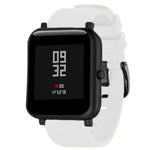 Correia de silicone 20mm para Huami Amazfit GTS / Samsung Galaxy Watch Active 2 / Gear Sport