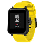 Correia de silicone 20mm para Huami Amazfit GTS / Samsung Galaxy Watch Active 2 / Gear Sport
