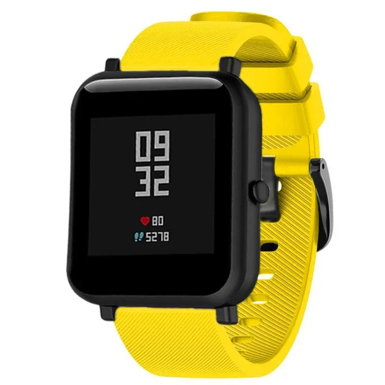Correia de silicone 20mm para Huami Amazfit GTS / Samsung Galaxy Watch Active 2 / Gear Sport