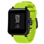 Correia de silicone 20mm para Huami Amazfit GTS / Samsung Galaxy Watch Active 2 / Gear Sport