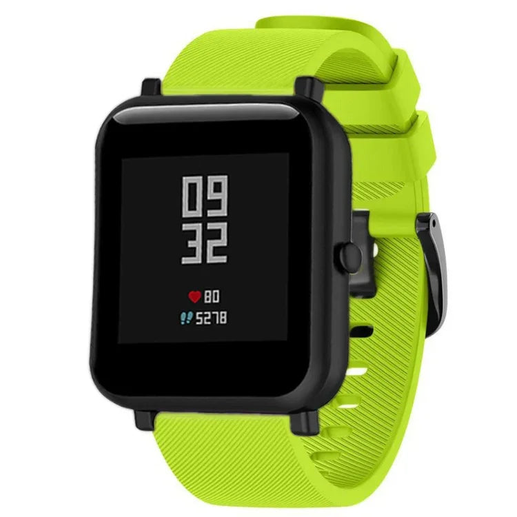 Correia de silicone 20mm para Huami Amazfit GTS / Samsung Galaxy Watch Active 2 / Gear Sport