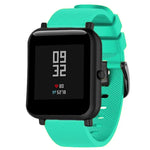 Correia de silicone 20mm para Huami Amazfit GTS / Samsung Galaxy Watch Active 2 / Gear Sport