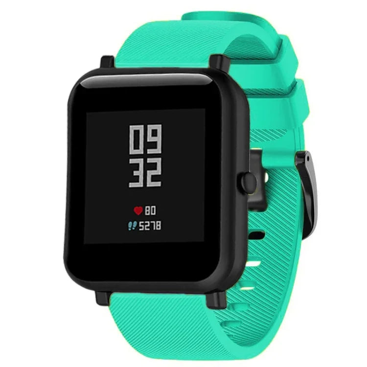 Correia de silicone 20mm para Huami Amazfit GTS / Samsung Galaxy Watch Active 2 / Gear Sport