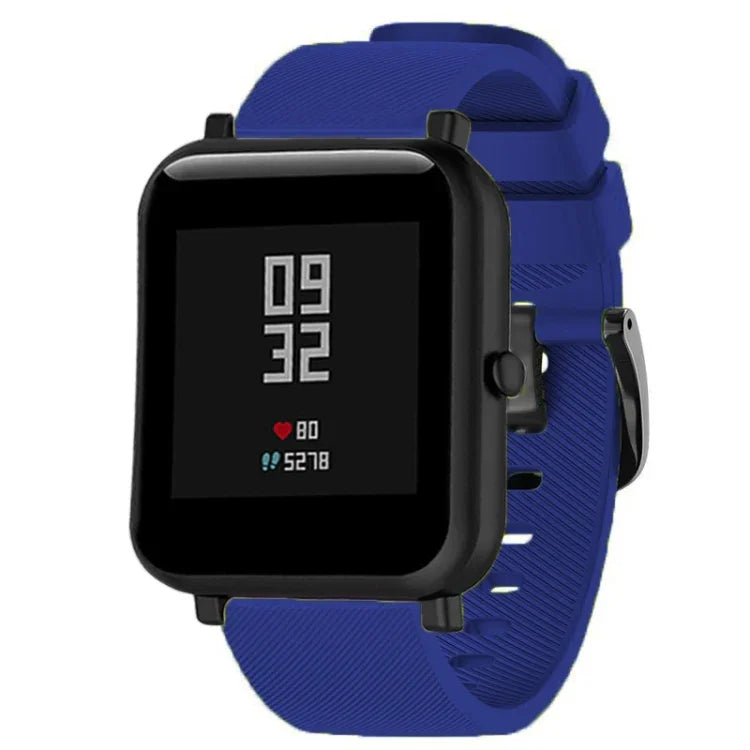Correia de silicone 20mm para Huami Amazfit GTS / Samsung Galaxy Watch Active 2 / Gear Sport