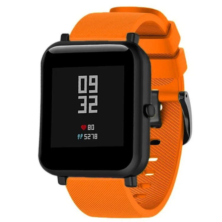 Correia de silicone 20mm para Huami Amazfit GTS / Samsung Galaxy Watch Active 2 / Gear Sport