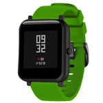 Correia de silicone 20mm para Huami Amazfit GTS / Samsung Galaxy Watch Active 2 / Gear Sport
