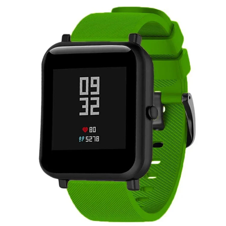 Correia de silicone 20mm para Huami Amazfit GTS / Samsung Galaxy Watch Active 2 / Gear Sport