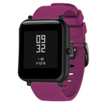 Correia de silicone 20mm para Huami Amazfit GTS / Samsung Galaxy Watch Active 2 / Gear Sport