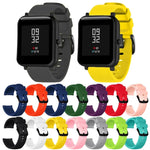 Correia de silicone 20mm para Huami Amazfit GTS / Samsung Galaxy Watch Active 2 / Gear Sport