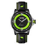 Relógio Masculino SKMEI 9211 de Moda com Mostrador Estéreo Desportivo Ponteiros Luminosos Criativo Relógio de Quartzo para Negócios e Tendência